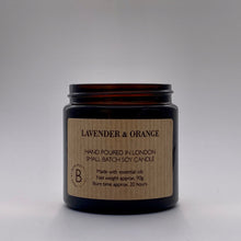 Load image into Gallery viewer, Lavender &amp; Orange Soy Candle
